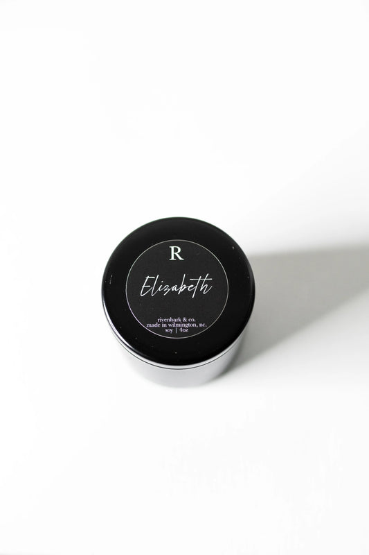 Elizabeth - Mini Black Tin (Half Case of 6)